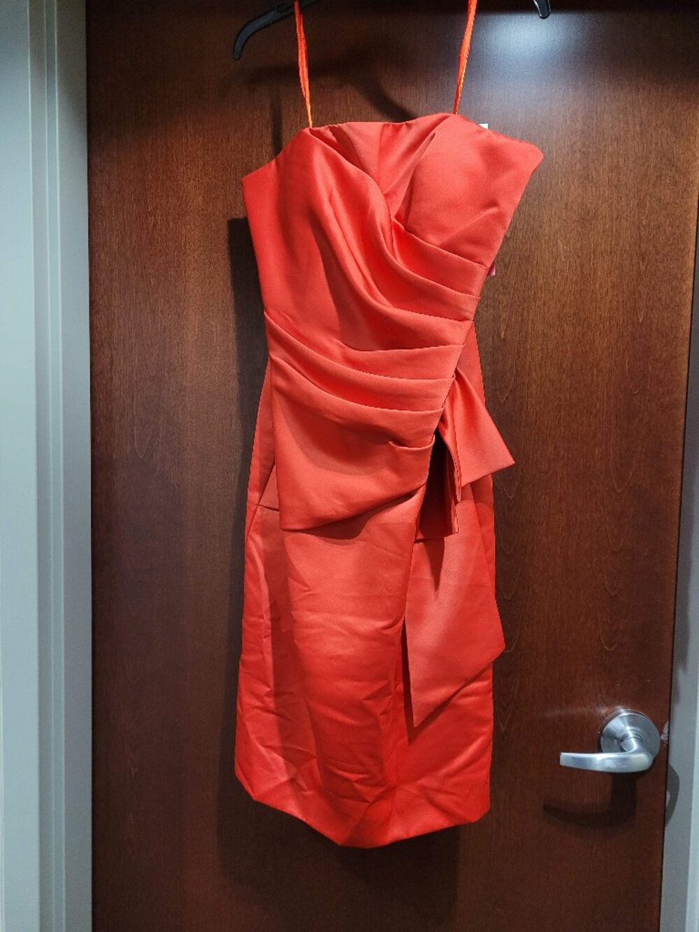 Mori Lee 741 Red Size 14 Cocktailing/Homecoming/Prom Dress